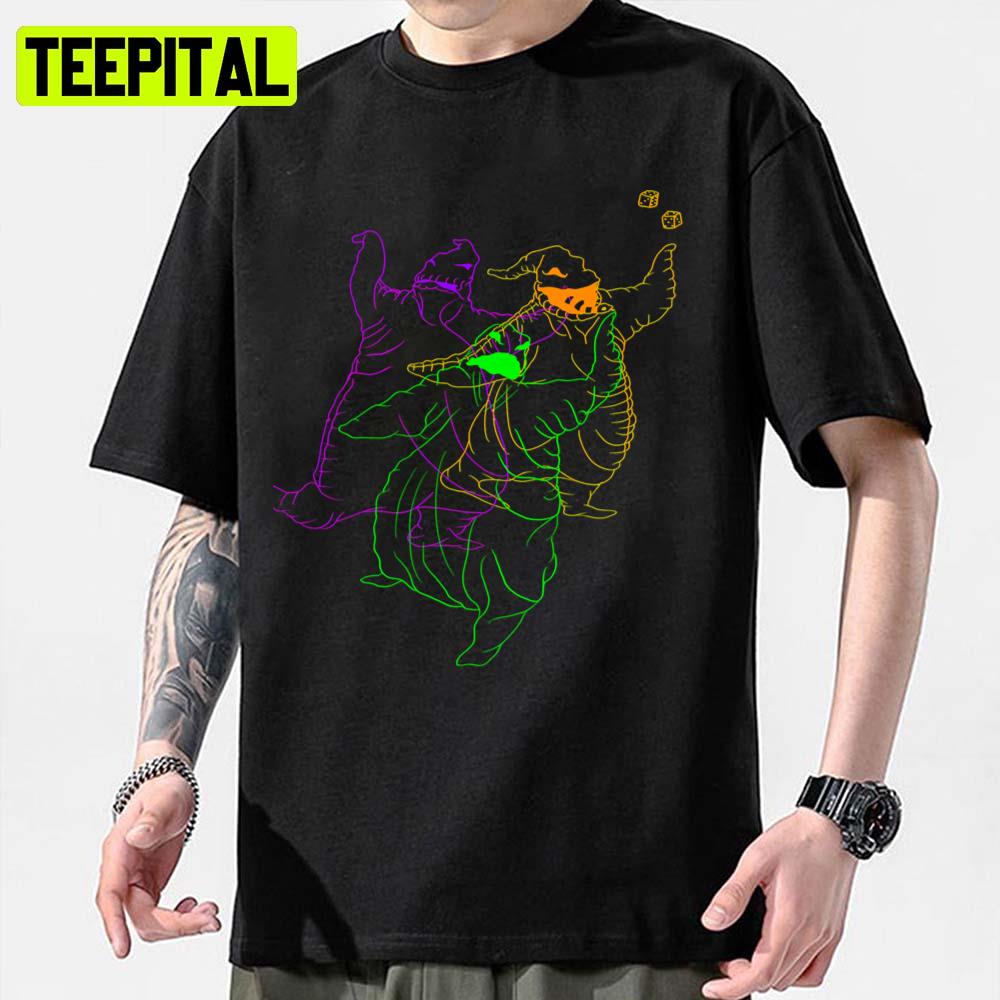 Neon Design Oogie Boogie Halloween Unisex Sweatshirt Neon Design Oogie Boogie Halloween Unisex Sweatshirt