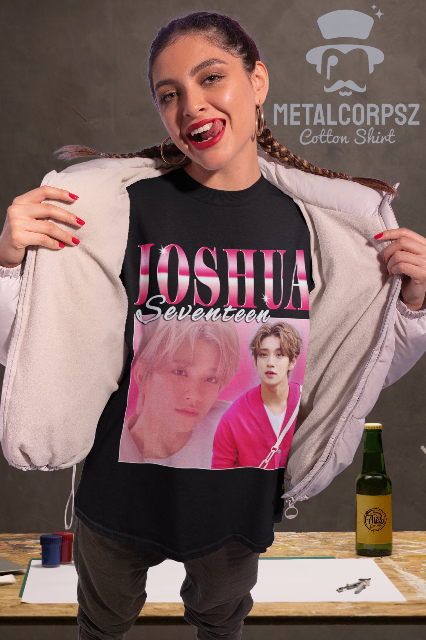 New Portrait Joshua Seventeen Kpop Unisex T-Shirt New Portrait Joshua Seventeen Kpop Unisex T-Shirt