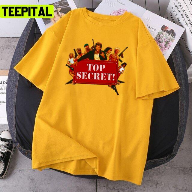 Nick Rivers Top Secret 2022 Illustration Unisex T-Shirt Nick Rivers Top Secret 2022 Illustration Unisex T-Shirt