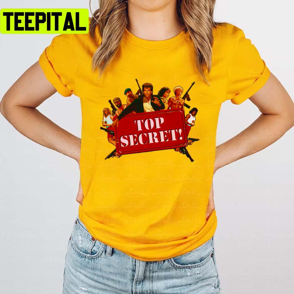 Nick Rivers Top Secret 2022 Illustration Unisex T-Shirt Nick Rivers Top Secret 2022 Illustration Unisex T-Shirt
