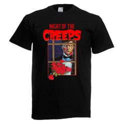 Night of The Creeps Horror Comedy Movie Mens Black Navy T-Shirt