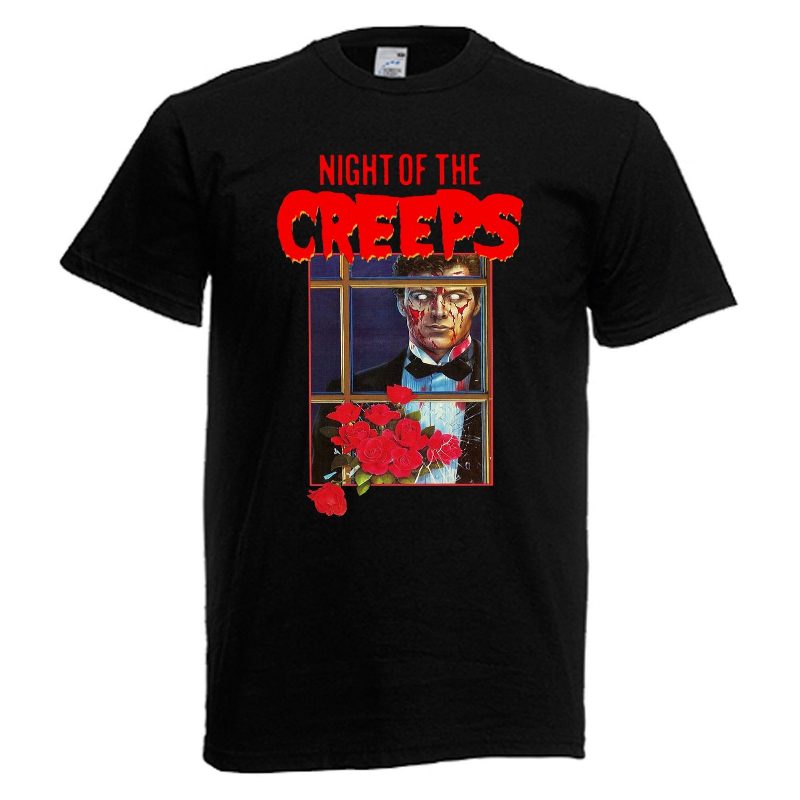 Night of The Creeps Horror Comedy Movie Mens Black Navy T-Shirt Night of The Creeps Horror Comedy Movie Mens Black Navy T-Shirt