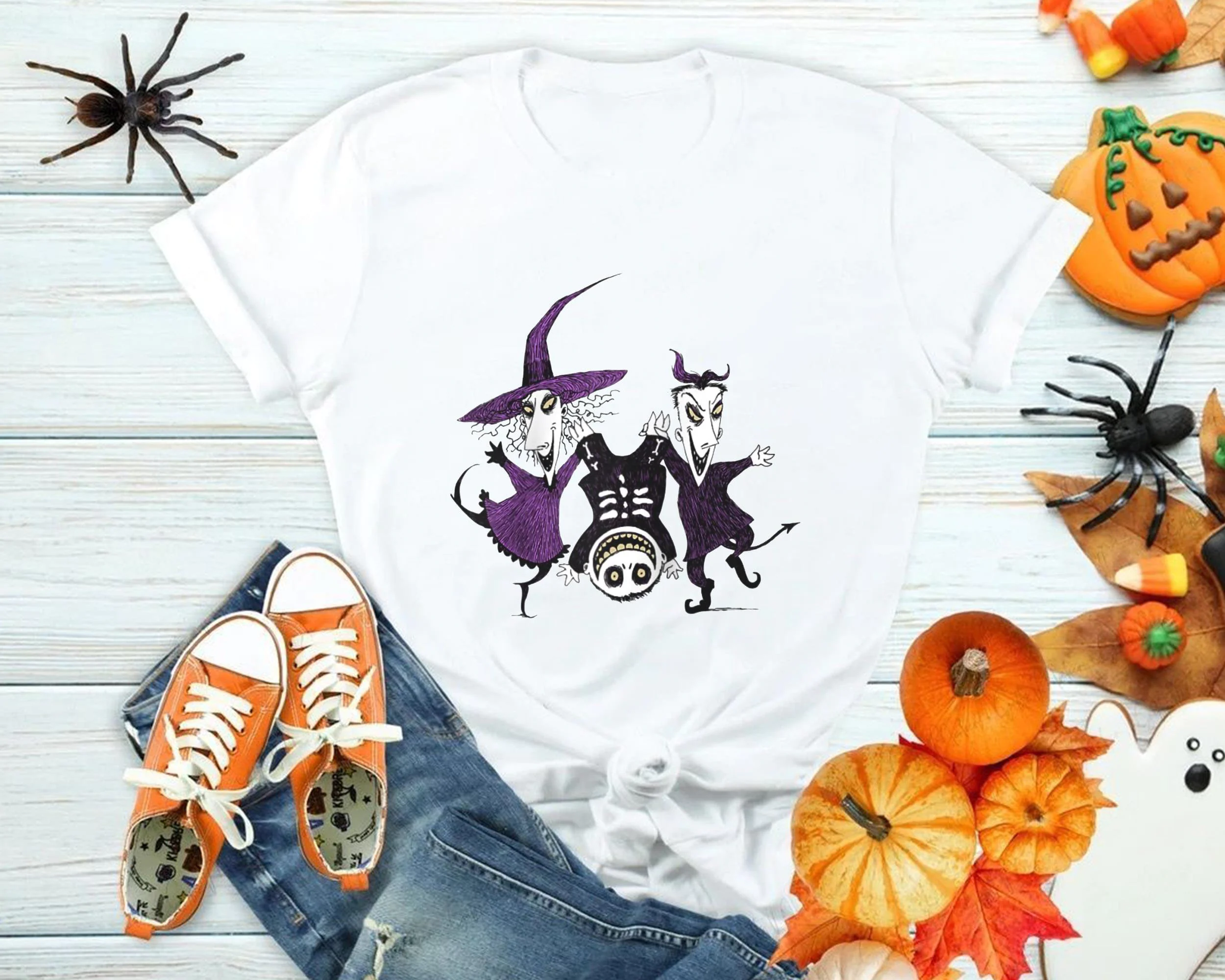 Nightmare Before Christmas Trick Or Treat Disney And Pixar Holiday Halloween Unisex T-Shirt Nightmare Before Christmas Trick Or Treat Disney And Pixar Holiday Halloween Unisex T-Shirt