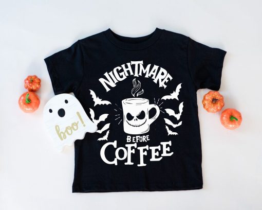 Nightmare Before Coffee Party Coffee Lover Funny Coffee Disney Halloween Unisex T-Shirt