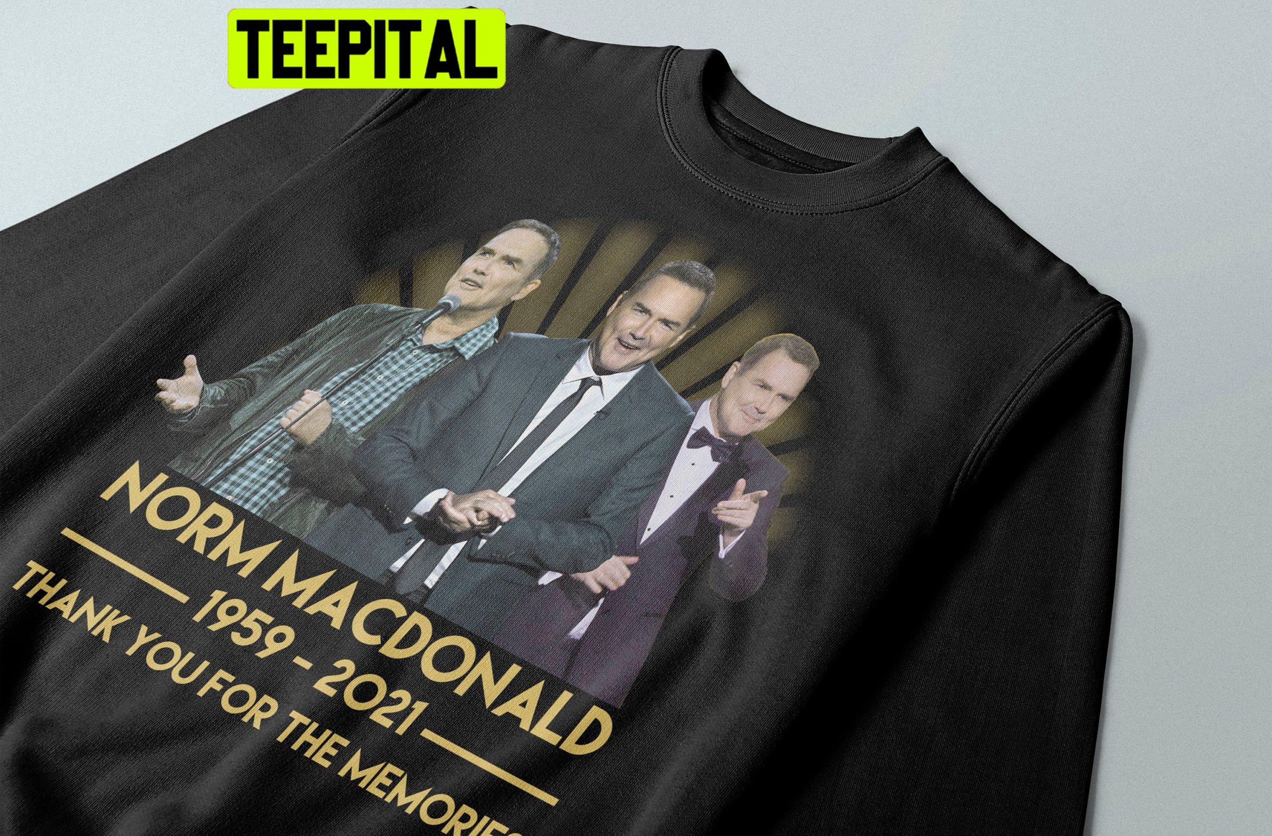 Norm Macdonald Rip 1959 2021 Thank You For The Memories Trending Unisex Shirt Norm Macdonald Rip 1959 2021 Thank You For The Memories Trending Unisex Shirt
