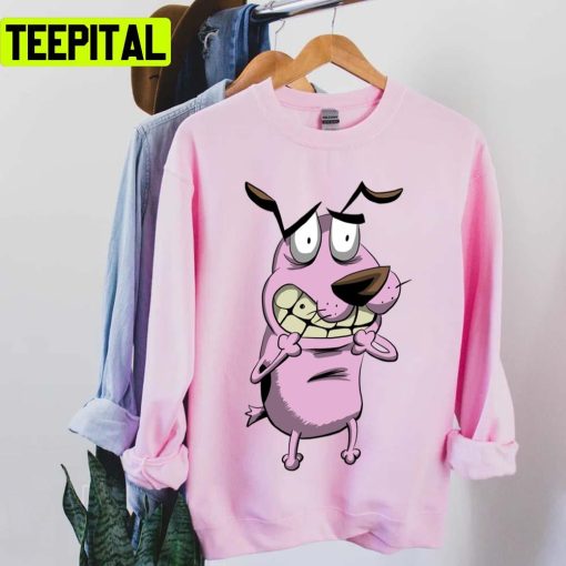 Oh Sorry Courage The Cowardly Dog Unisex T-Shirt