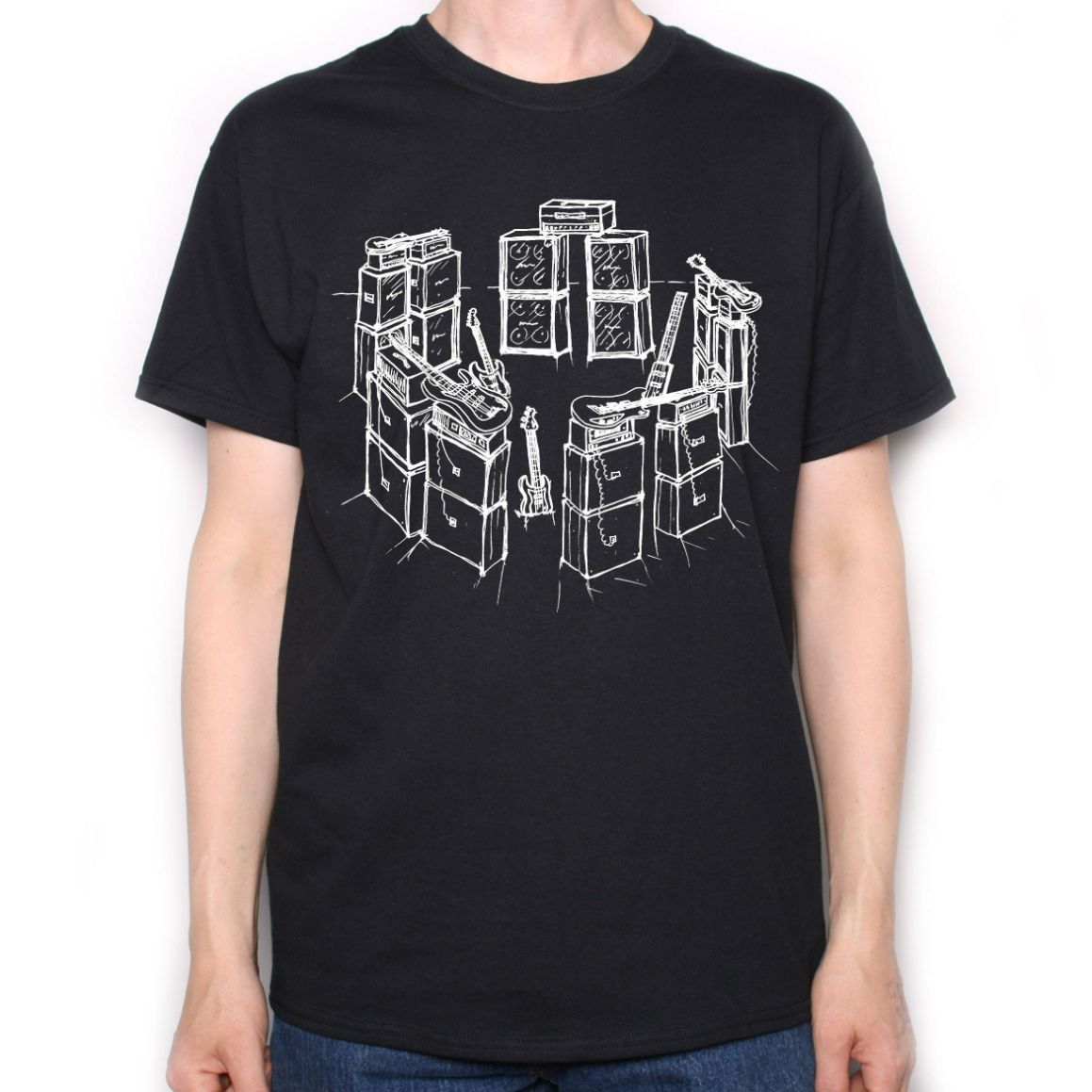 Old Skool Hooligans Guitarhenge Unisex T-Shirt Old Skool Hooligans Guitarhenge Unisex T-Shirt