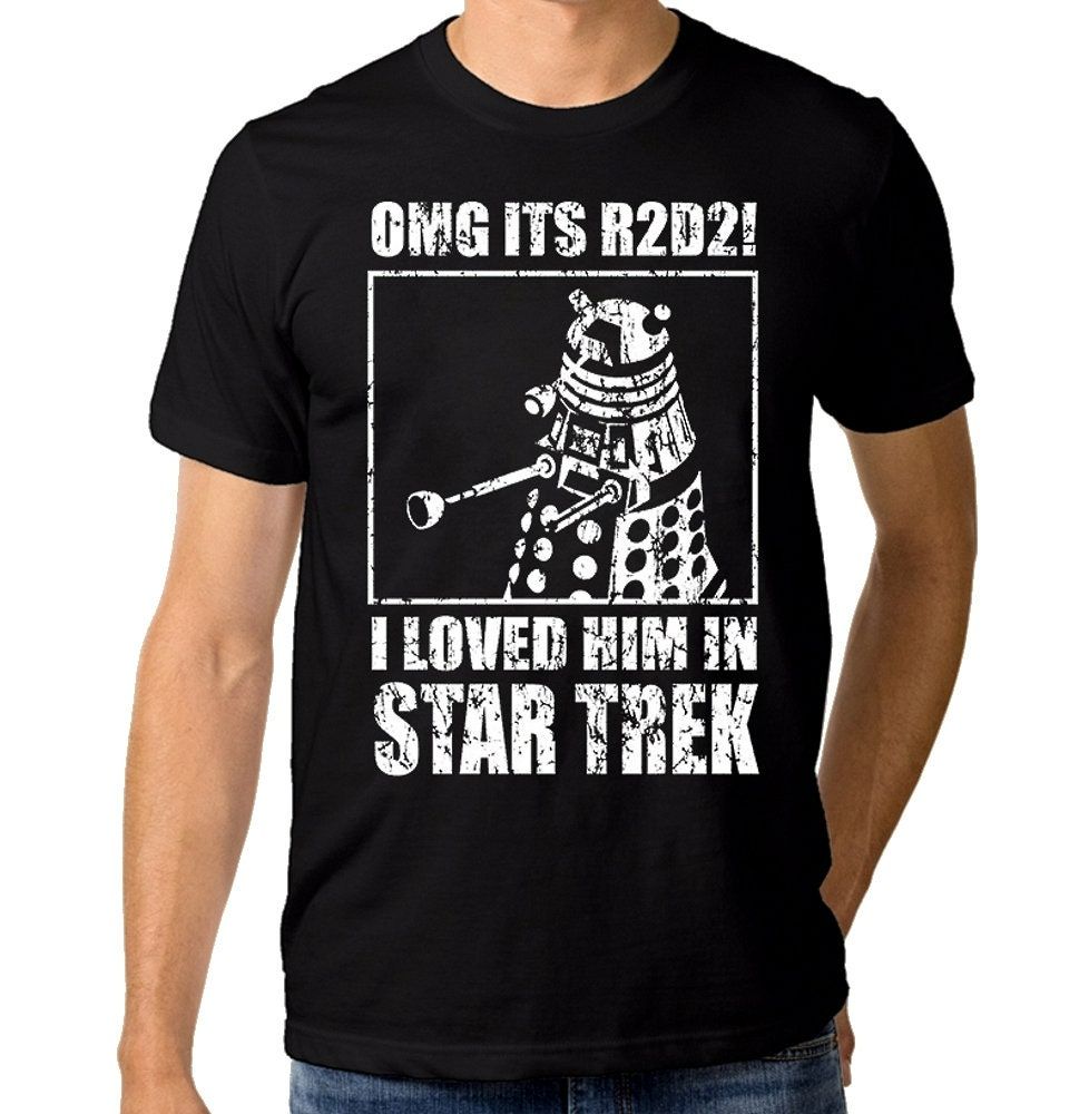 OMG Its R2D2 Funny Dalek T-Shirt OMG Its R2D2 Funny Dalek T-Shirt