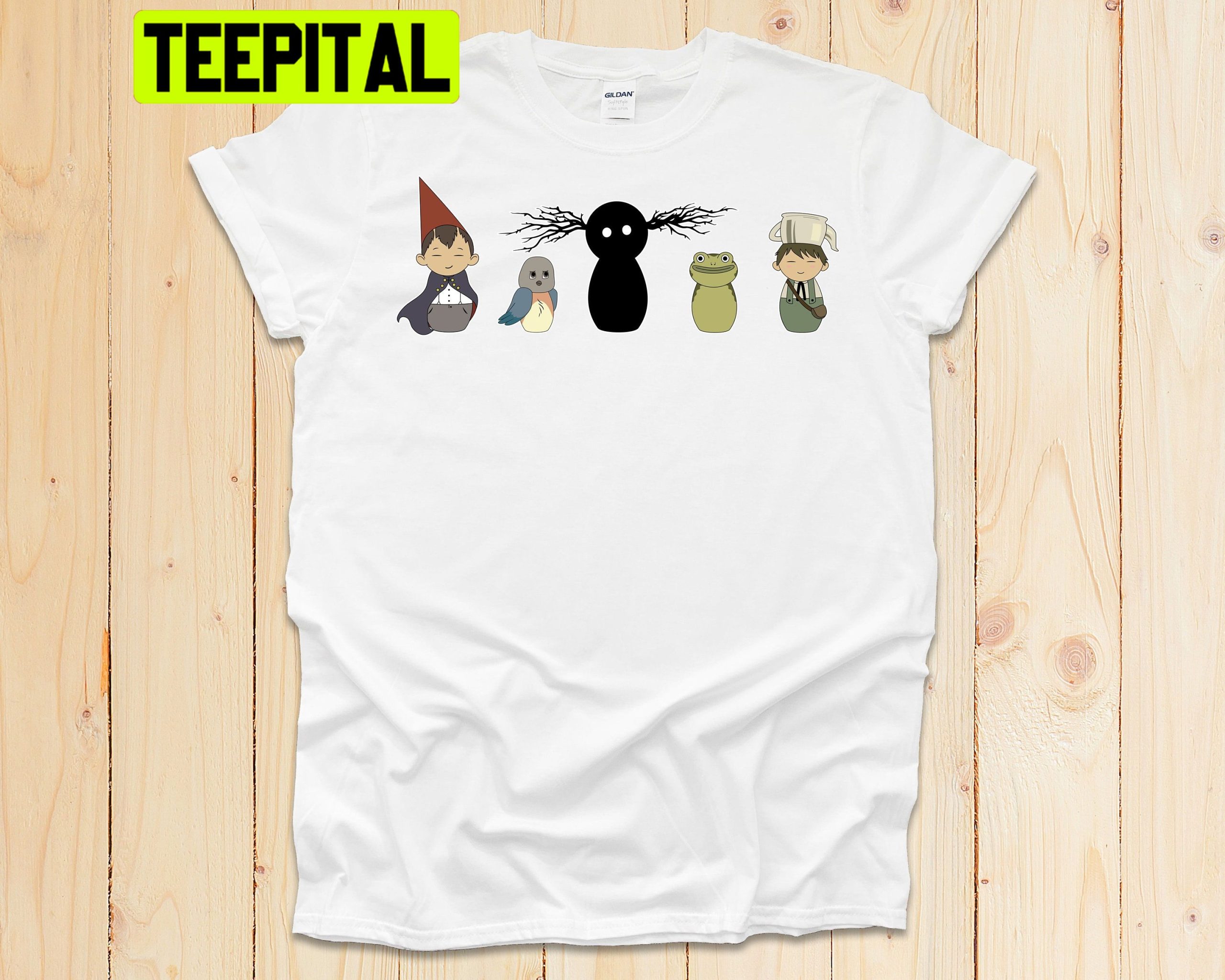 Over The Garden Wall Kokeshi Trending Unisex Shirt Over The Garden Wall Kokeshi Trending Unisex Shirt