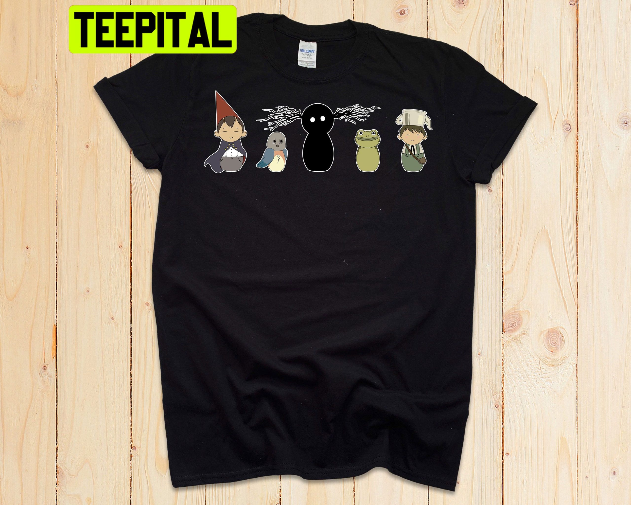 Over The Garden Wall Kokeshi Trending Unisex Shirt Over The Garden Wall Kokeshi Trending Unisex Shirt