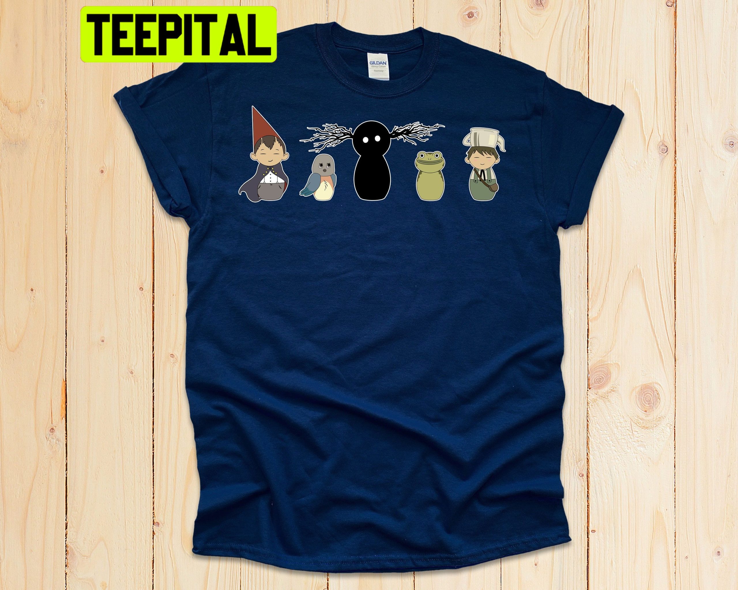 Over The Garden Wall Kokeshi Trending Unisex Shirt Over The Garden Wall Kokeshi Trending Unisex Shirt