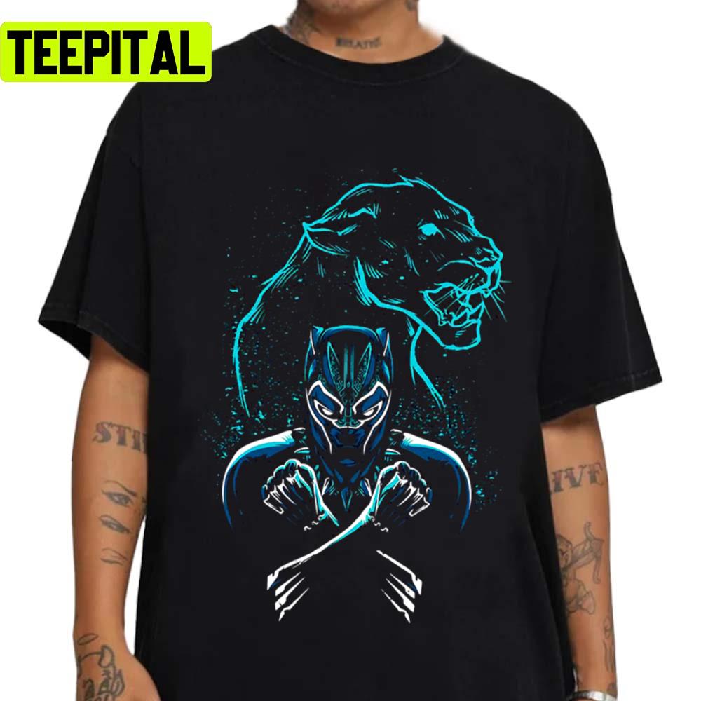 Panther Forever Halloween Design Unisex T-Shirt Panther Forever Halloween Design Unisex T-Shirt