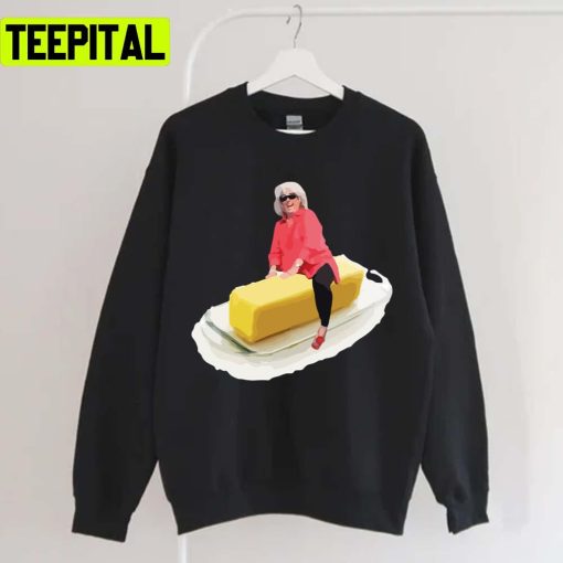Paula Deen Riding Things Meme Butter Stick Unisex T-Shirt