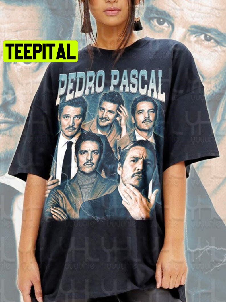 Pedro Pascal Vintage Art Trending Unisex T-Shirt Pedro Pascal Vintage Art Trending Unisex T-Shirt