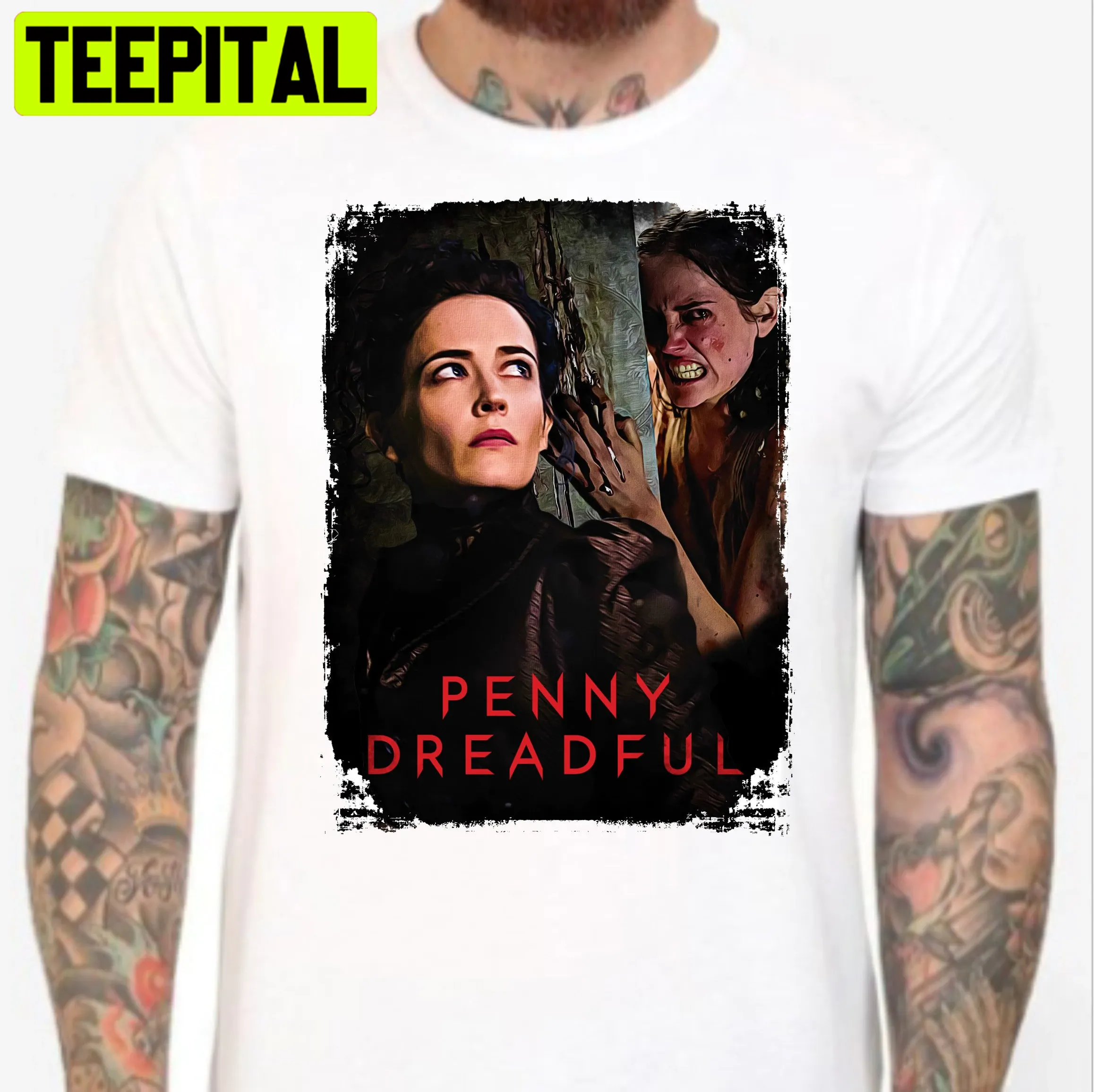 Penny Dreadful Vanessa Ives Eva Green Halloween Horror Trending Unisex T-Shirt Penny Dreadful Vanessa Ives Eva Green Halloween Horror Trending Unisex T-Shirt
