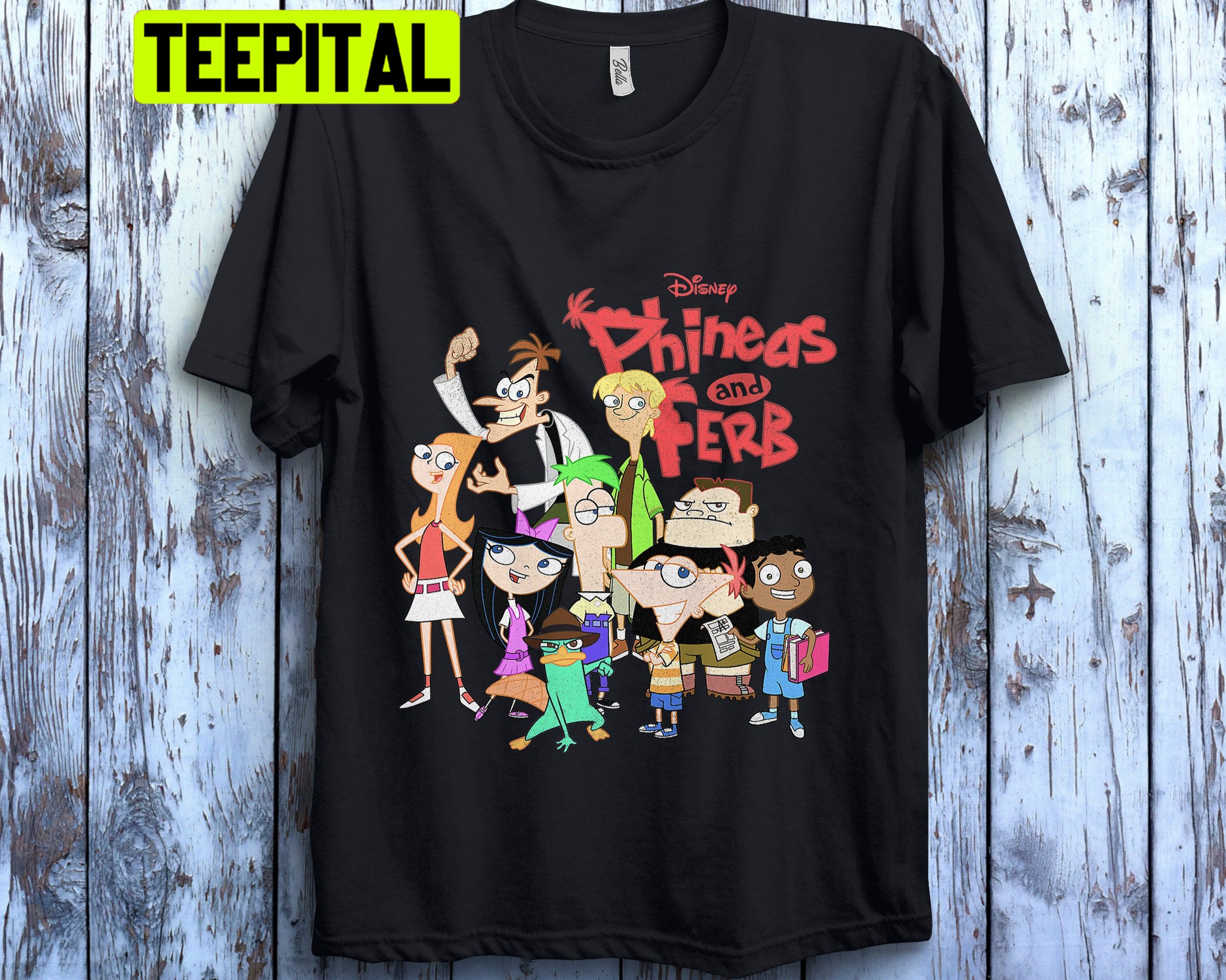 Phineas And Ferb Funny Cartoon Disney Trending Unisex Shirt Phineas And Ferb Funny Cartoon Disney Trending Unisex Shirt