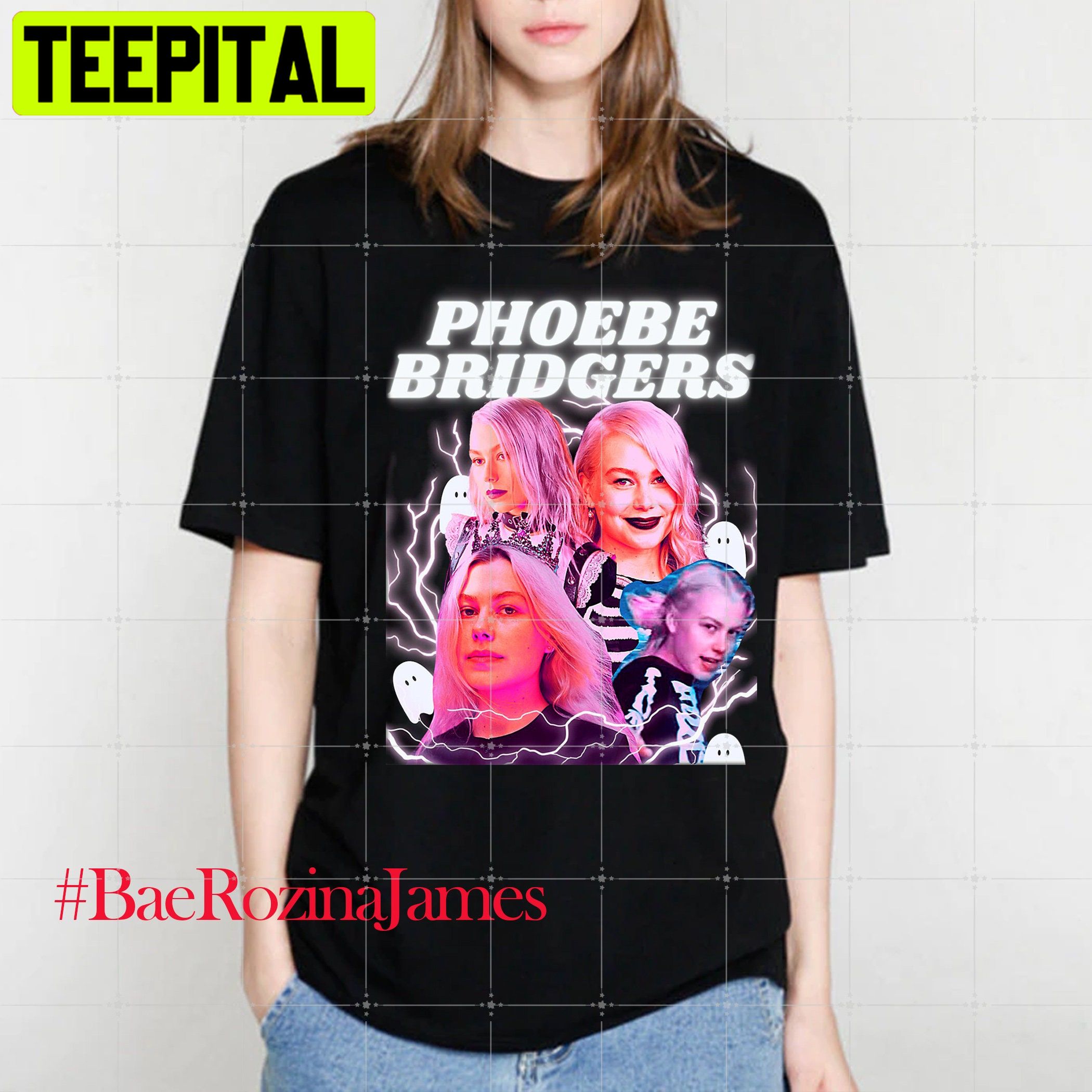 Phoebe Bridgers Vintage Retro Unisex T-Shirt Phoebe Bridgers Vintage Retro Unisex T-Shirt