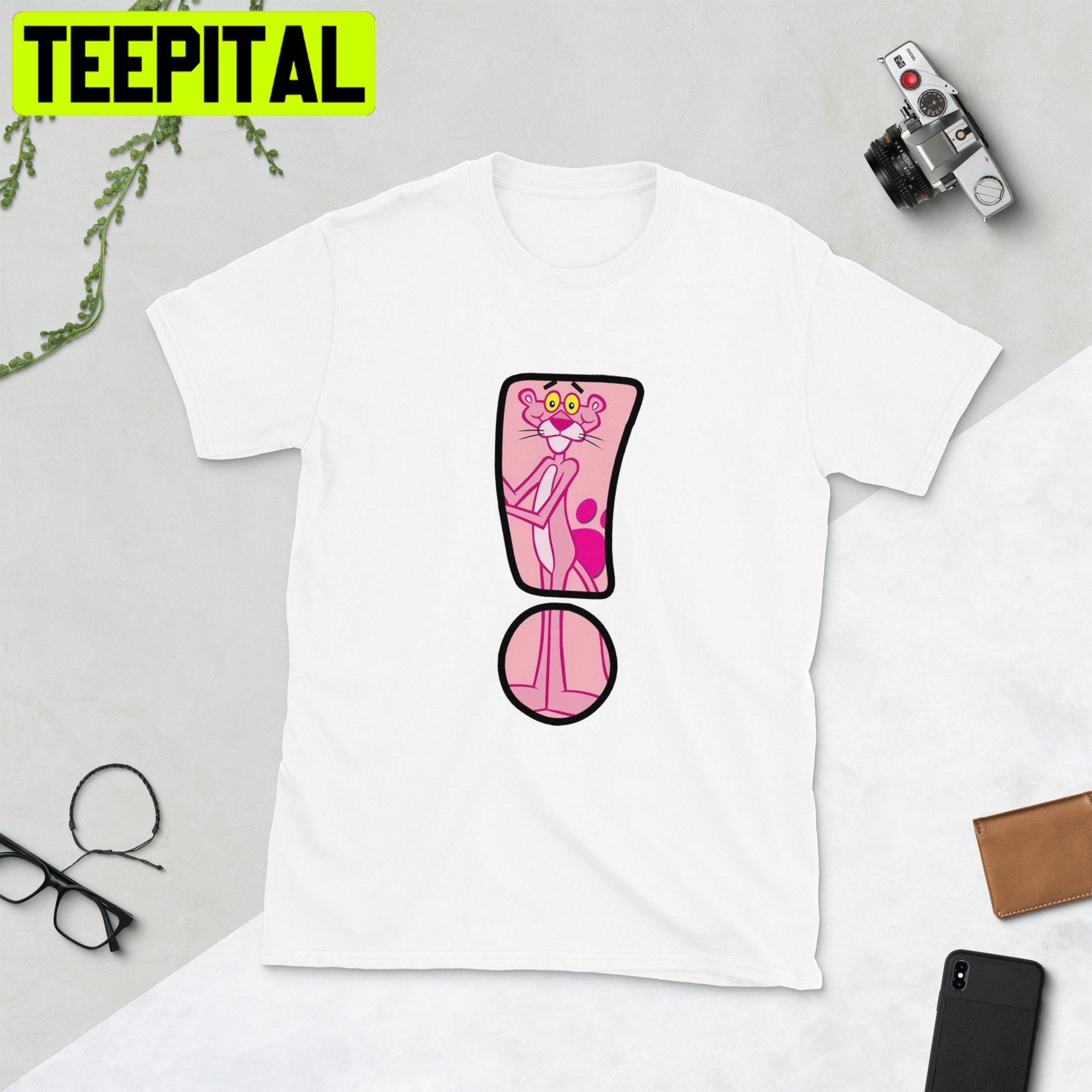 Pink Panther Cartoon Animation Trending Unisex Shirt Pink Panther Cartoon Animation Trending Unisex Shirt