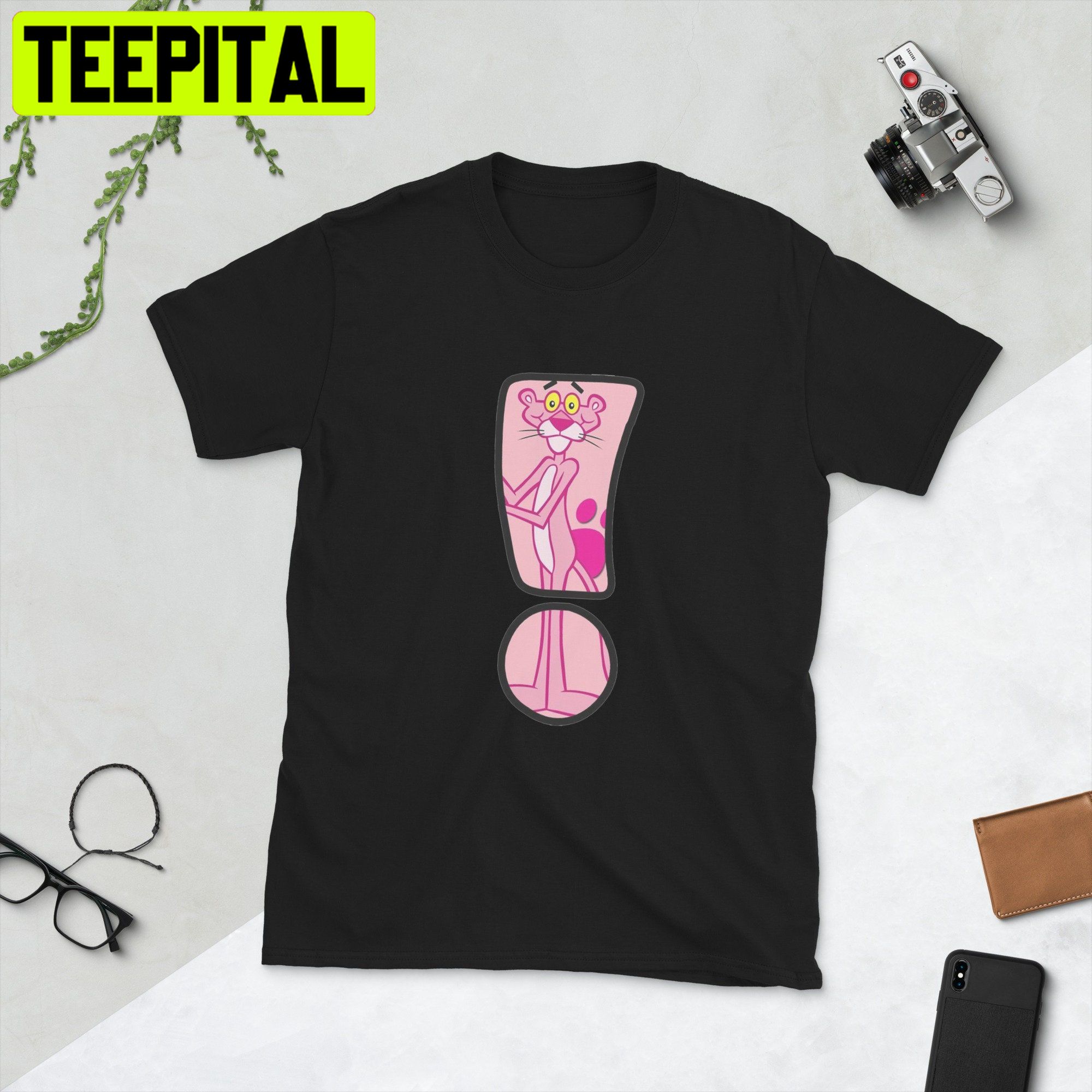 Pink Panther Cartoon Animation Trending Unisex Shirt Pink Panther Cartoon Animation Trending Unisex Shirt