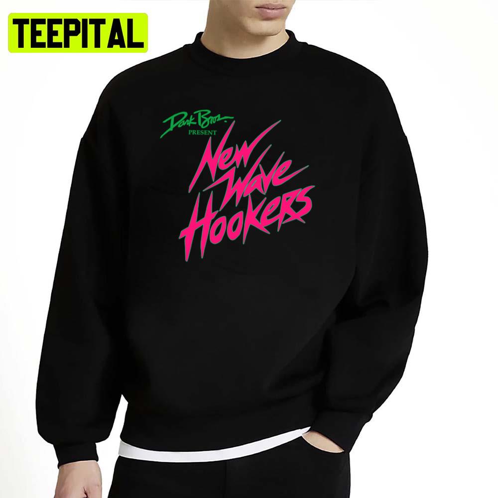 Pink Text Art New Wave Hookers Ginger Lynn Unisex Sweatshirt Pink Text Art New Wave Hookers Ginger Lynn Unisex Sweatshirt