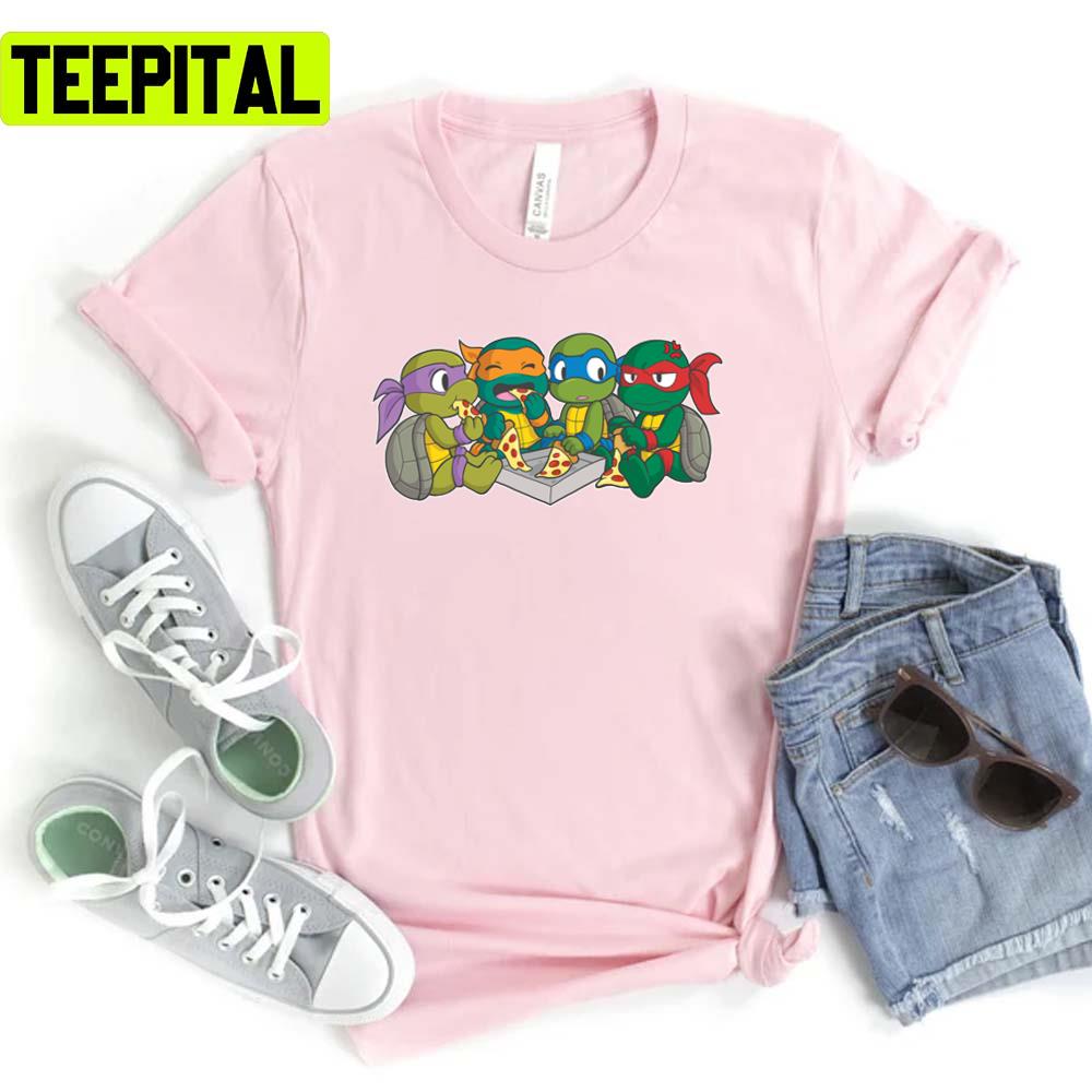Pizza Party Teenage Mutant Ninja Turtles Unisex T-Shirt Pizza Party Teenage Mutant Ninja Turtles Unisex T-Shirt