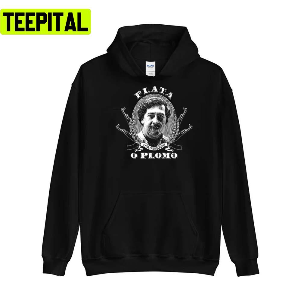 Plata Pablo Merchant Pablo Escobar Narcos Unisex T-Shirt Plata Pablo Merchant Pablo Escobar Narcos Unisex T-Shirt
