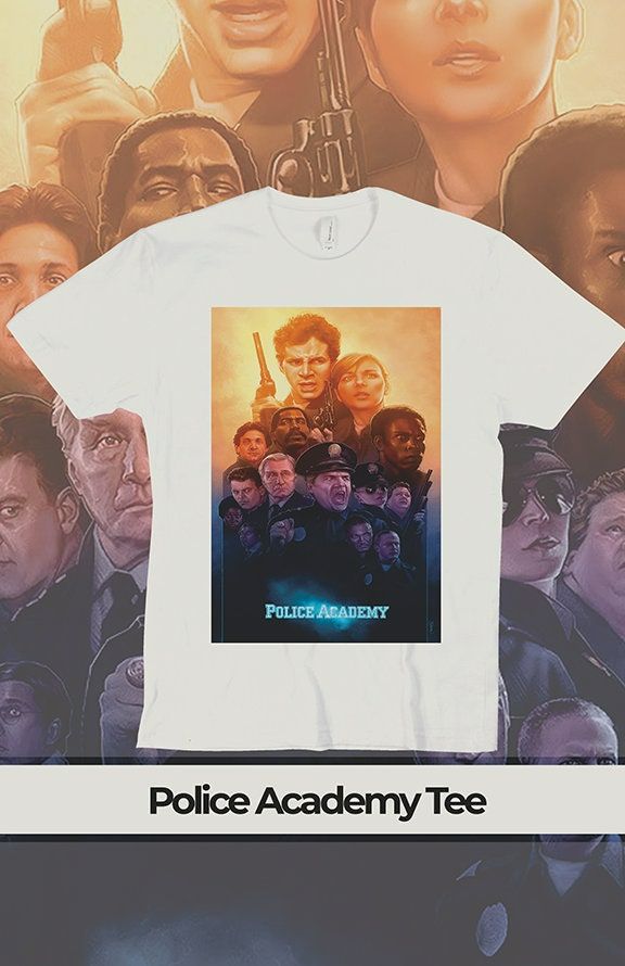 Police Academy T-Shirt Police Academy T-Shirt