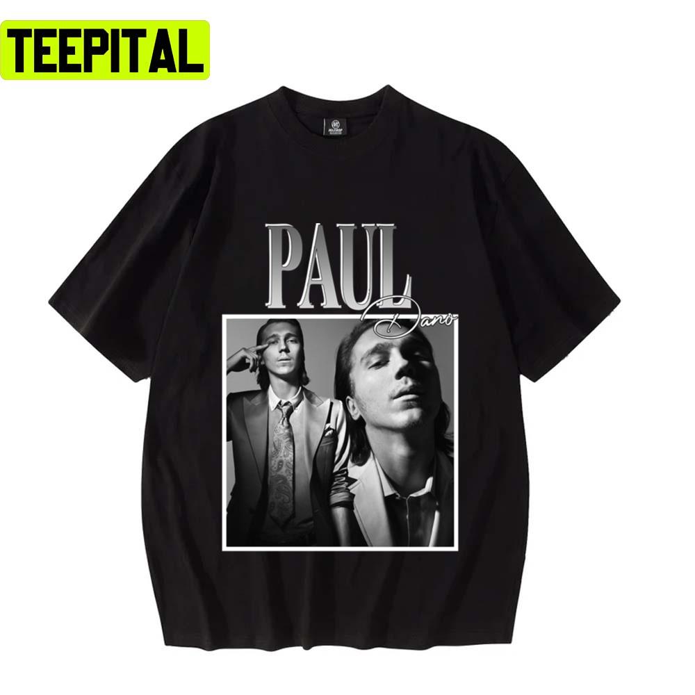 Portrait Of Paul Dano Trending Design Unisex T-Shirt Portrait Of Paul Dano Trending Design Unisex T-Shirt