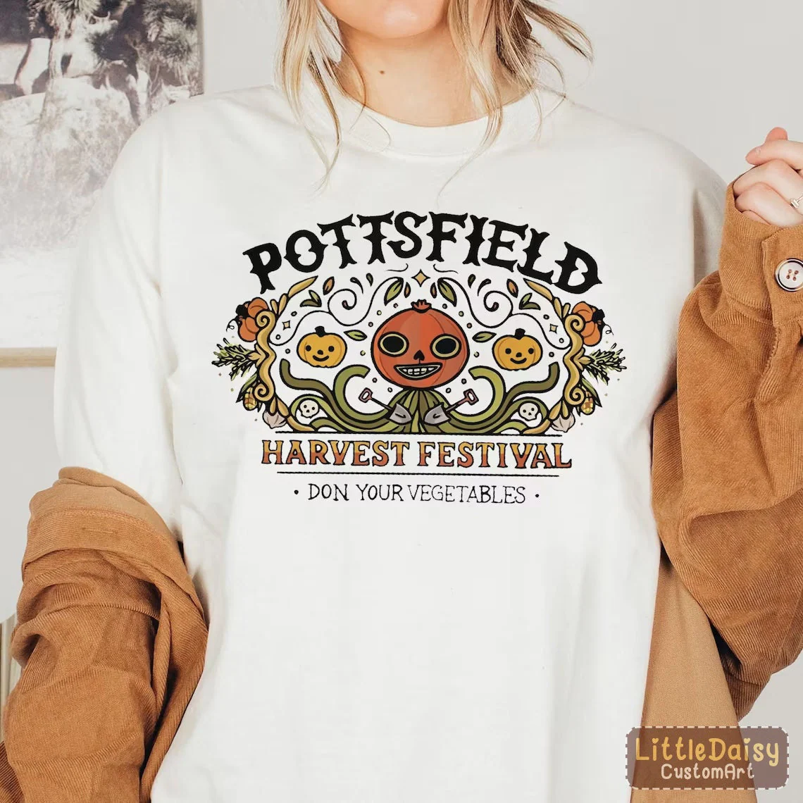 Pottsfield Harvest Festival Don Your Vegetable Over The Garden Wall Unisex T-Shirt Pottsfield Harvest Festival Don Your Vegetable Over The Garden Wall Unisex T-Shirt