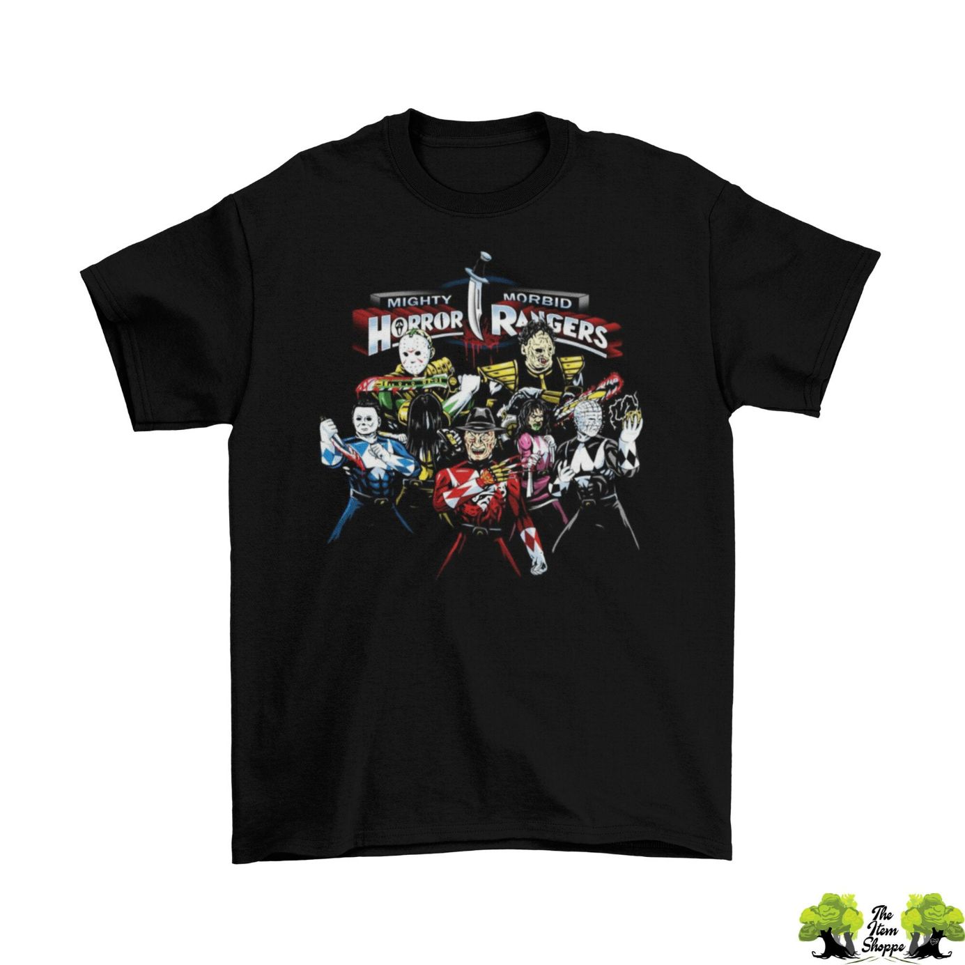 Power Rangers Horror T-Shirt Power Rangers Horror T-Shirt
