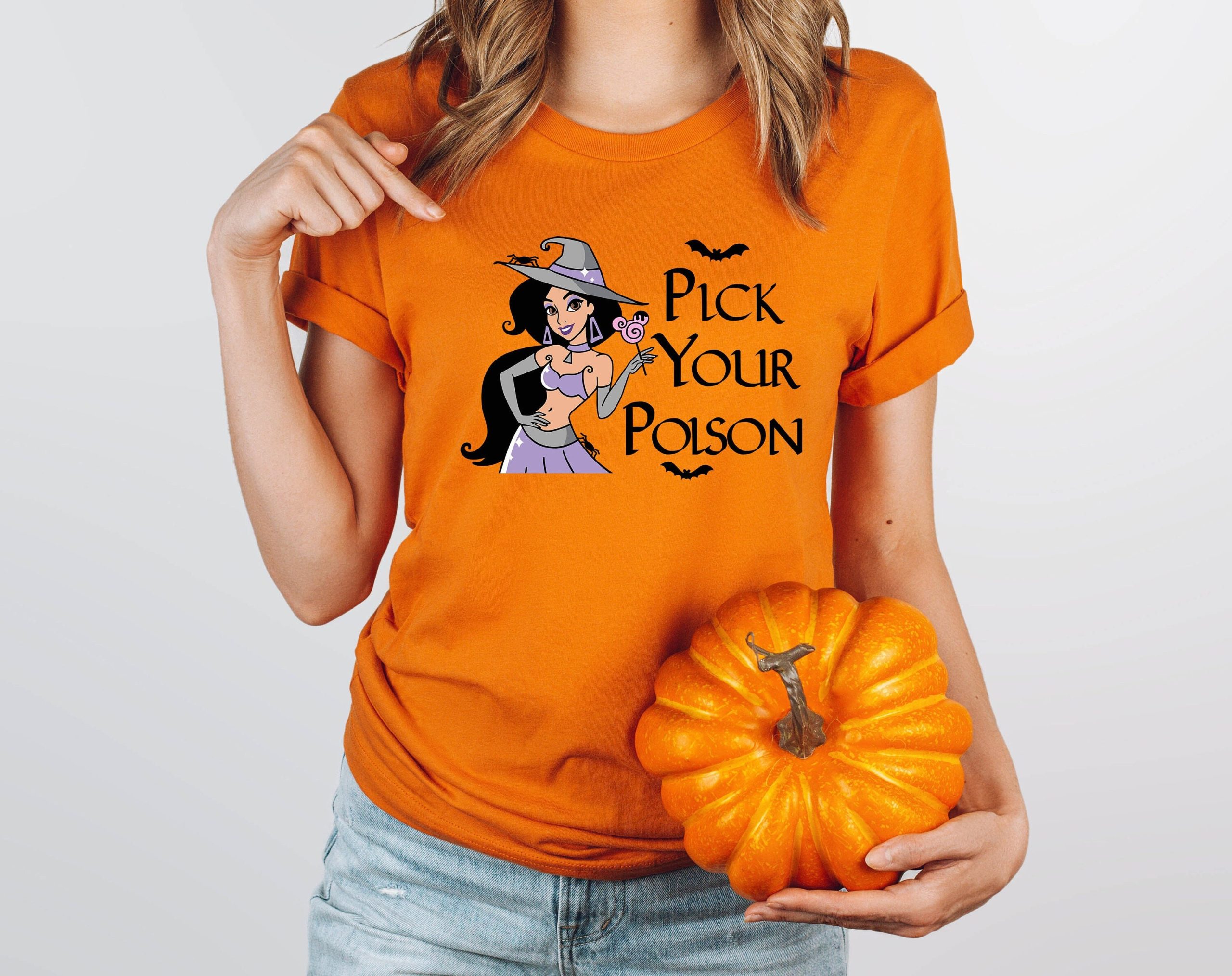 Princess Pick Your Poison Witches World For Girls Blanca Nieves Disney Halloween Unisex T-Shirt Princess Pick Your Poison Witches World For Girls Blanca Nieves Disney Halloween Unisex T-Shirt
