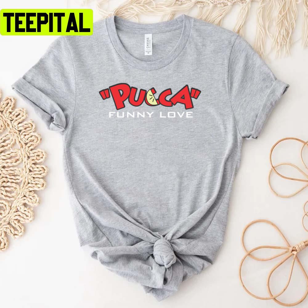 Pucca Funny Love Popeye The Sailor Unisex T-Shirt Pucca Funny Love Popeye The Sailor Unisex T-Shirt