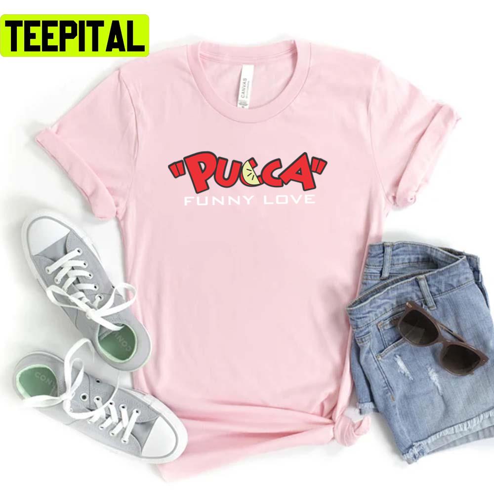 Pucca Funny Love Popeye The Sailor Unisex T-Shirt Pucca Funny Love Popeye The Sailor Unisex T-Shirt