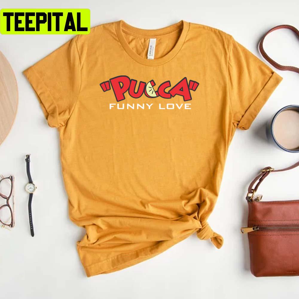 Pucca Funny Love Popeye The Sailor Unisex T-Shirt Pucca Funny Love Popeye The Sailor Unisex T-Shirt
