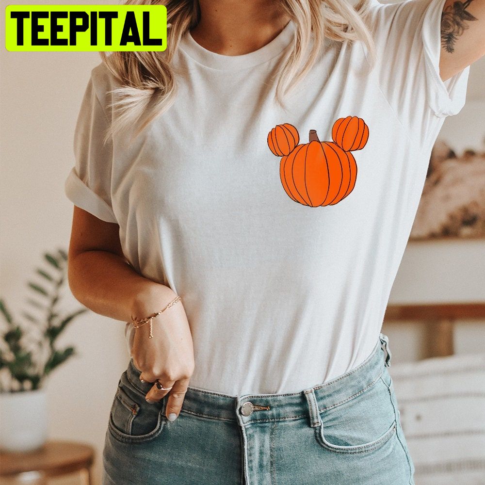 Pumpkin Mickey Mouse Halloween Unisex T-Shirt Pumpkin Mickey Mouse Halloween Unisex T-Shirt