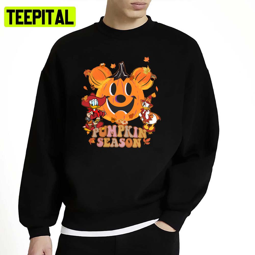 Pumpkin Season Duck Halloween Spooky Night Unisex Sweatshirt Pumpkin Season Duck Halloween Spooky Night Unisex Sweatshirt