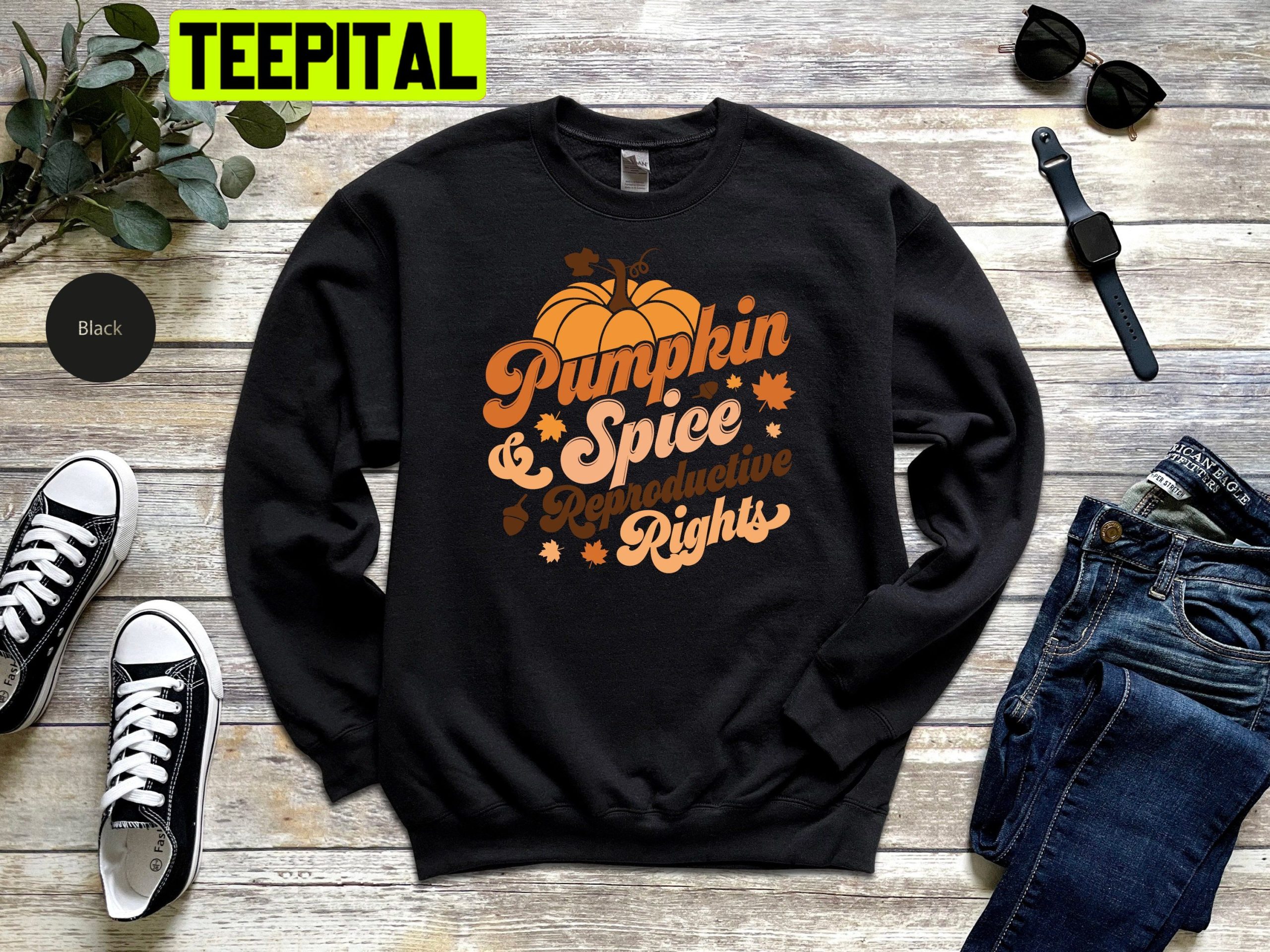 Pumpkin Spice And Reproductive Rights Feminist Halloween Trending Unisex Shirt Pumpkin Spice And Reproductive Rights Feminist Halloween Trending Unisex Shirt