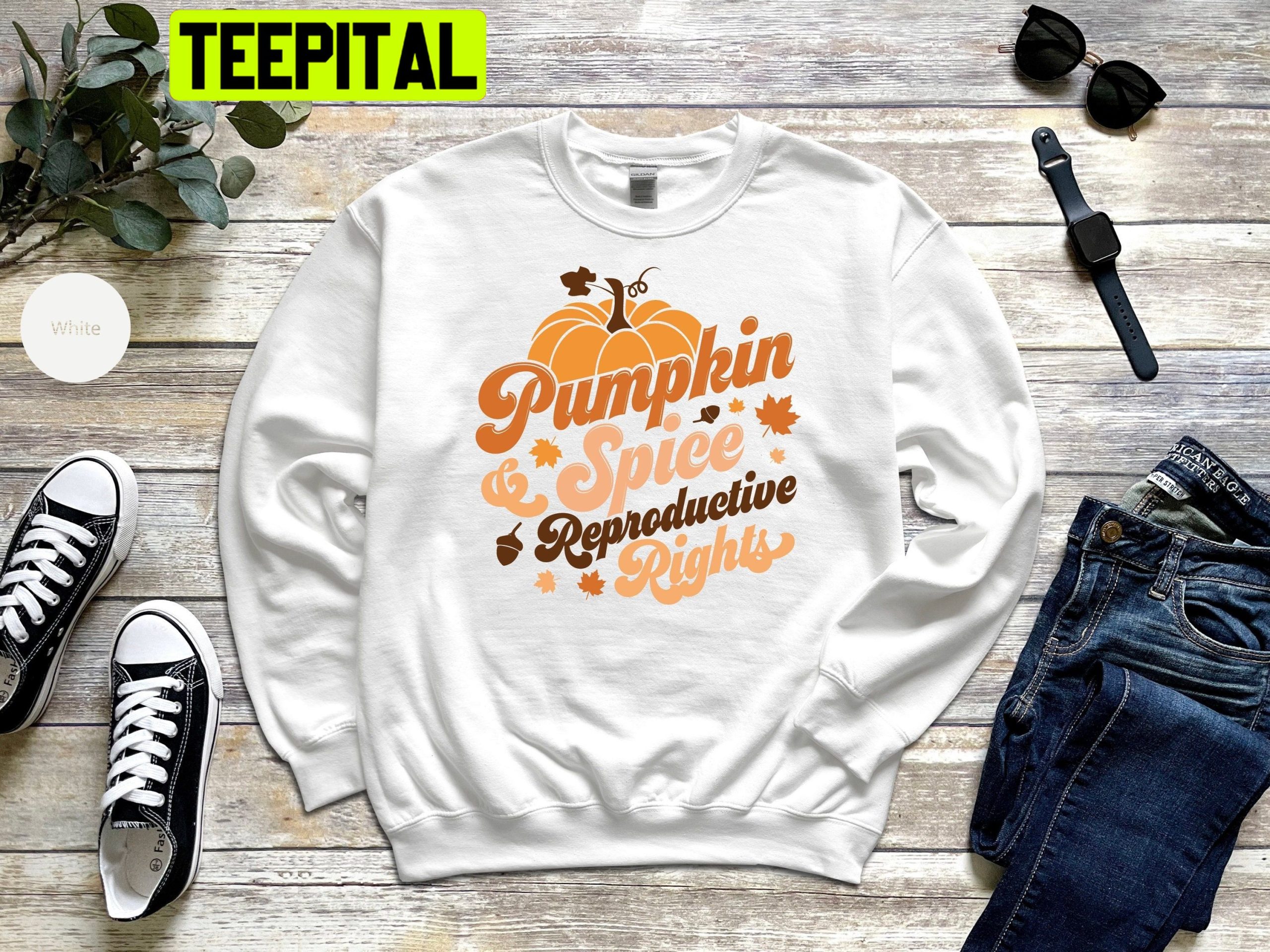 Pumpkin Spice And Reproductive Rights Feminist Halloween Trending Unisex Shirt Pumpkin Spice And Reproductive Rights Feminist Halloween Trending Unisex Shirt