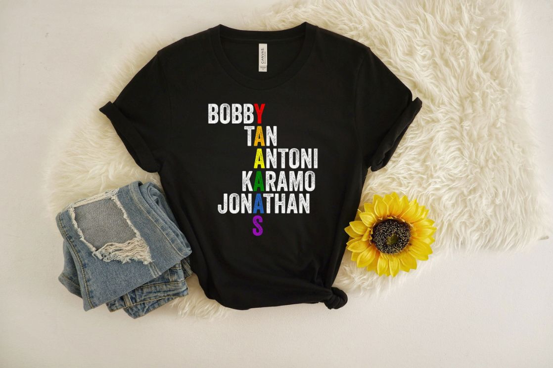 Queer Eye Names T-Shirt Queer Eye Names T-Shirt