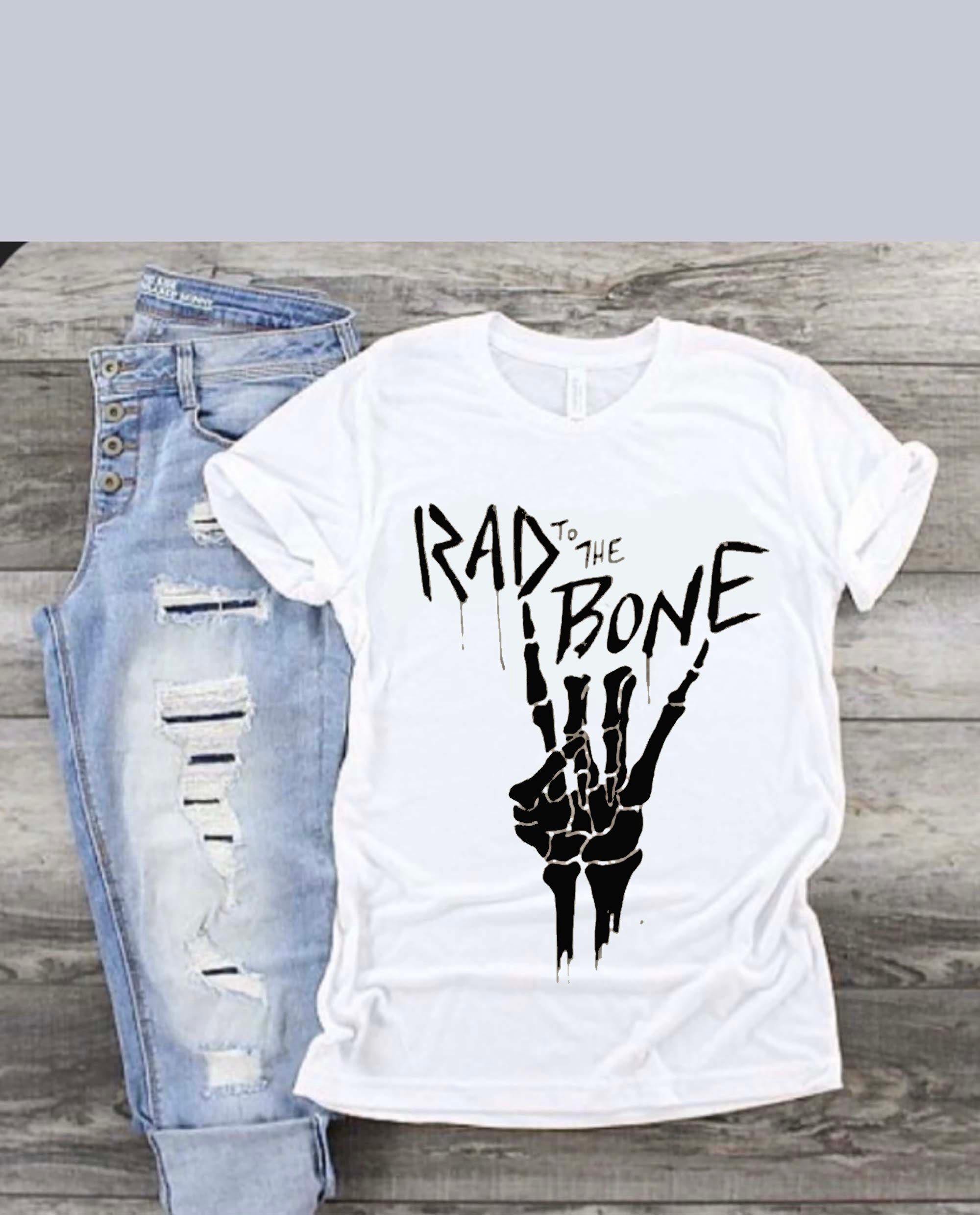 Rat To The Bone Skeleton Unisex T-Shirt Rat To The Bone Skeleton Unisex T-Shirt
