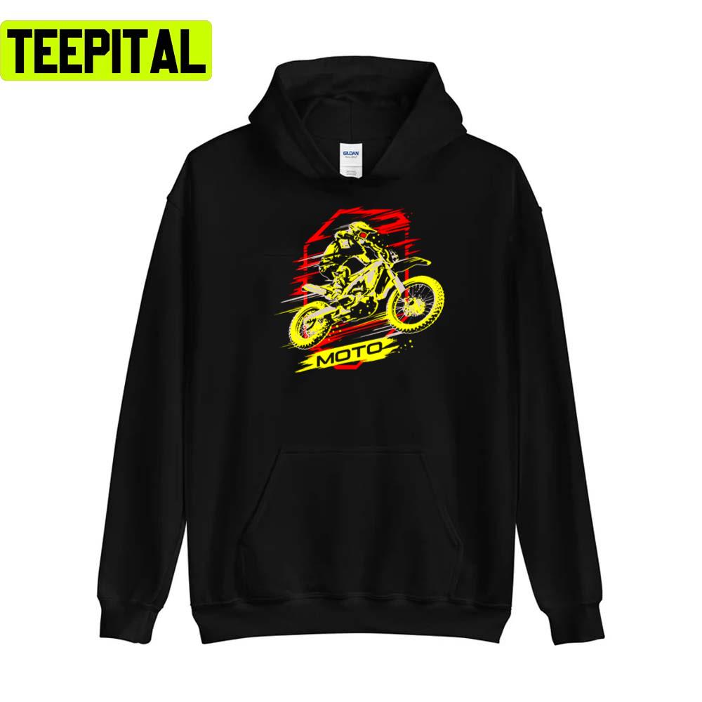 Redyellow Sticker. Red Yellow Sticker. Motocross And Supercross Champion Unisex T-Shirt Redyellow Sticker. Red Yellow Sticker. Motocross And Supercross Champion Unisex T-Shirt
