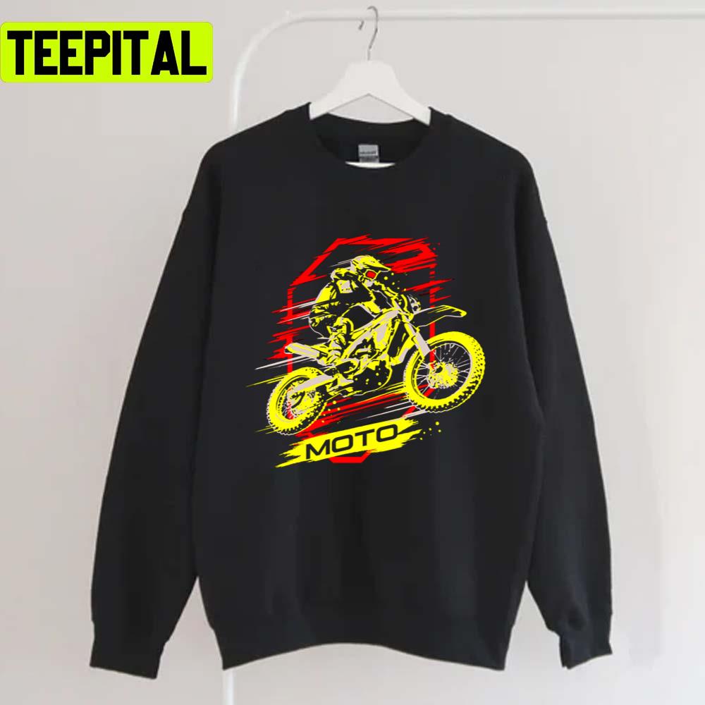 Redyellow Sticker. Red Yellow Sticker. Motocross And Supercross Champion Unisex T-Shirt Redyellow Sticker. Red Yellow Sticker. Motocross And Supercross Champion Unisex T-Shirt