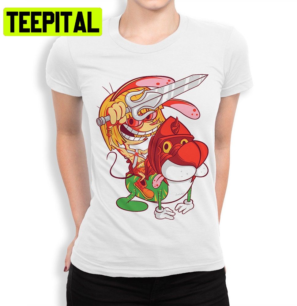 Ren And Stimpy And Masters Of The Universe Trending Unisex Shirt Ren And Stimpy And Masters Of The Universe Trending Unisex Shirt