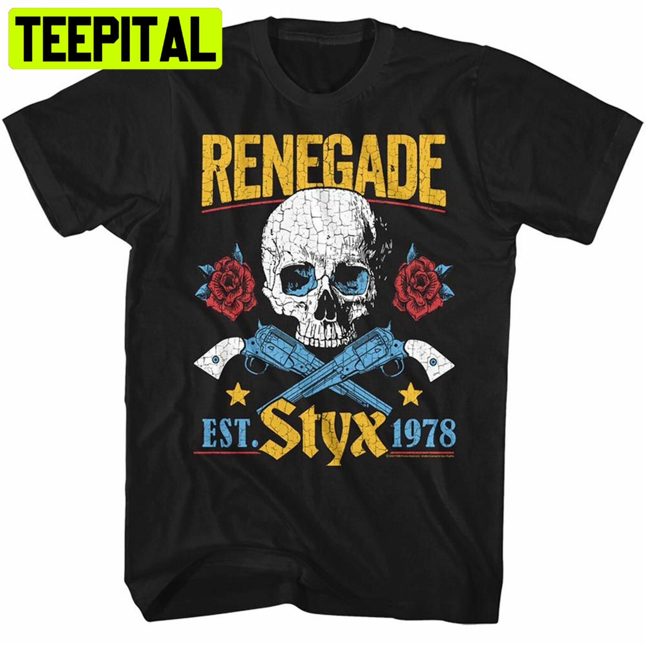 Renegade Styx Colorful Est 1978 Unisex Shirt Renegade Styx Colorful Est 1978 Unisex Shirt
