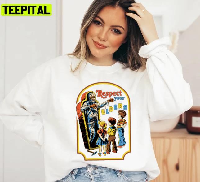 Respect Your Elders Halloween Unisex Sweatshirt Respect Your Elders Halloween Unisex Sweatshirt