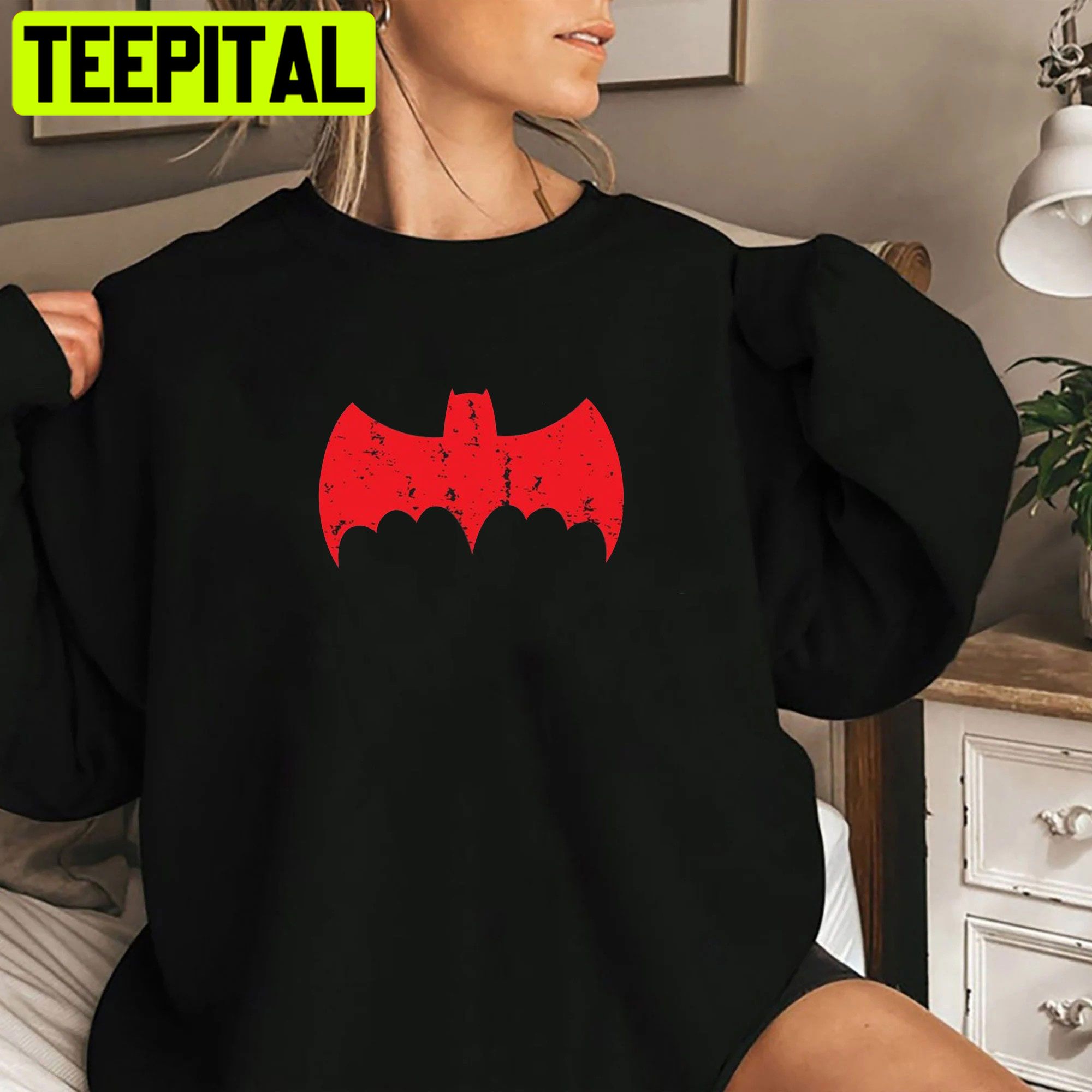 Retro 50-60s Batman Logo Unisex Shirt Retro 50-60s Batman Logo Unisex Shirt