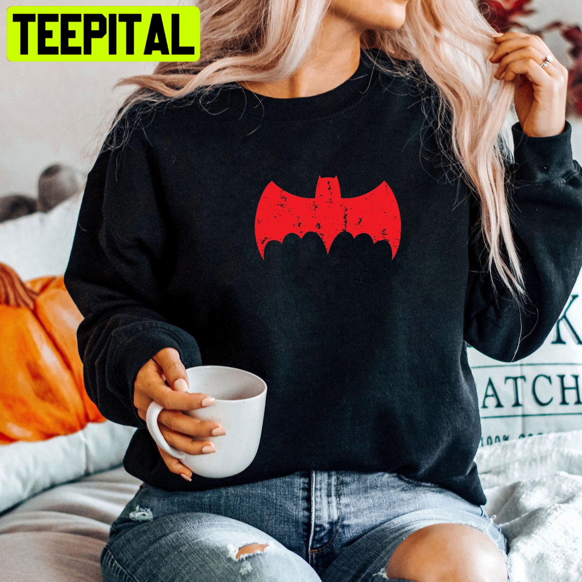 Retro 50-60s Batman Logo Unisex Shirt Retro 50-60s Batman Logo Unisex Shirt