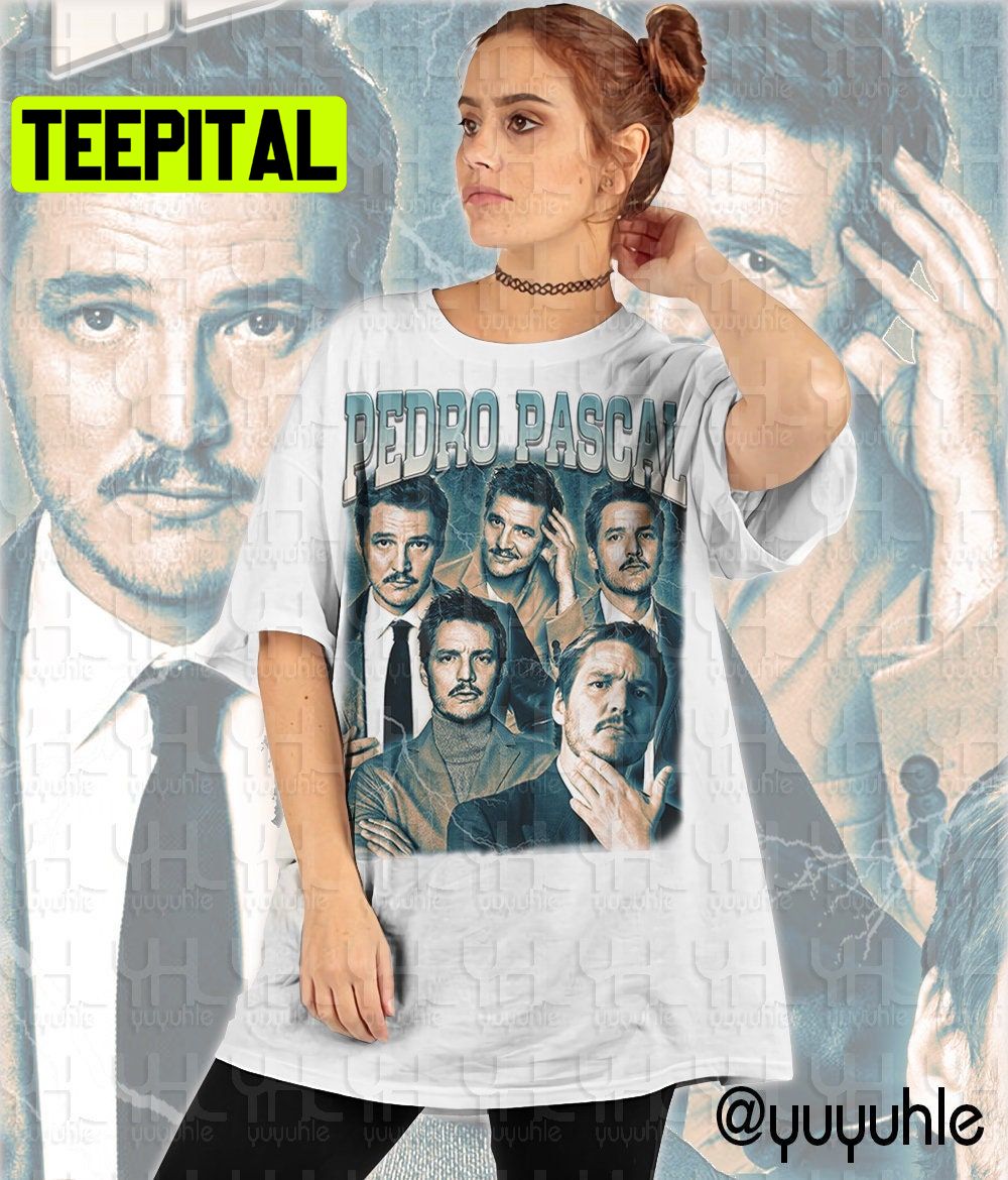 Retro Art Pedro Pascal Trending Unisex T-Shirt Retro Art Pedro Pascal Trending Unisex T-Shirt