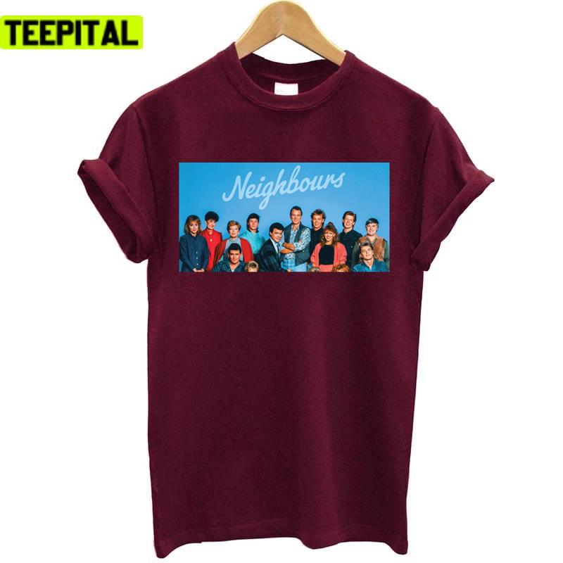 Retro Design Funny Neighbours Tv Show Unisex T-Shirt Retro Design Funny Neighbours Tv Show Unisex T-Shirt