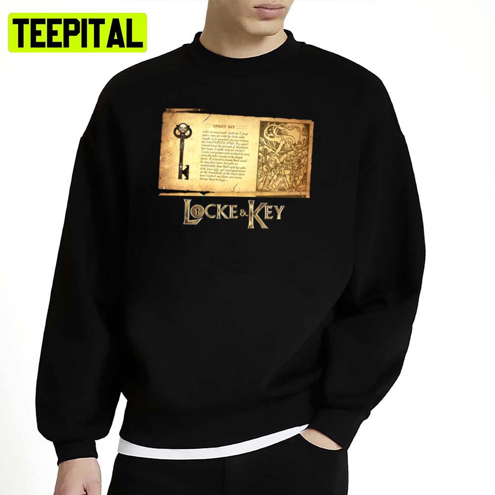 Retro Map Design Locke And Key Unisex Sweatshirt Retro Map Design Locke And Key Unisex Sweatshirt